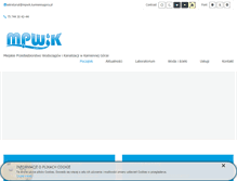Tablet Screenshot of mpwik.kamiennagora.pl